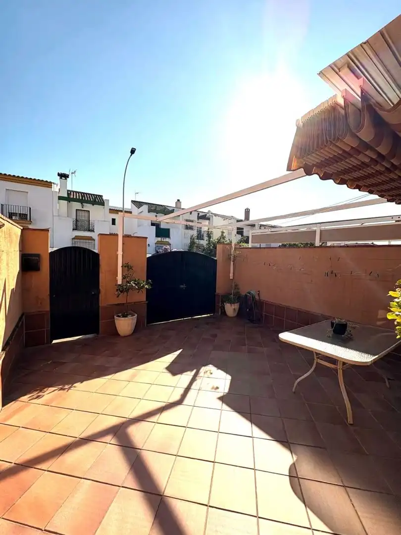 Terrassa de Casa adosada en venda en Chiclana de la Frontera