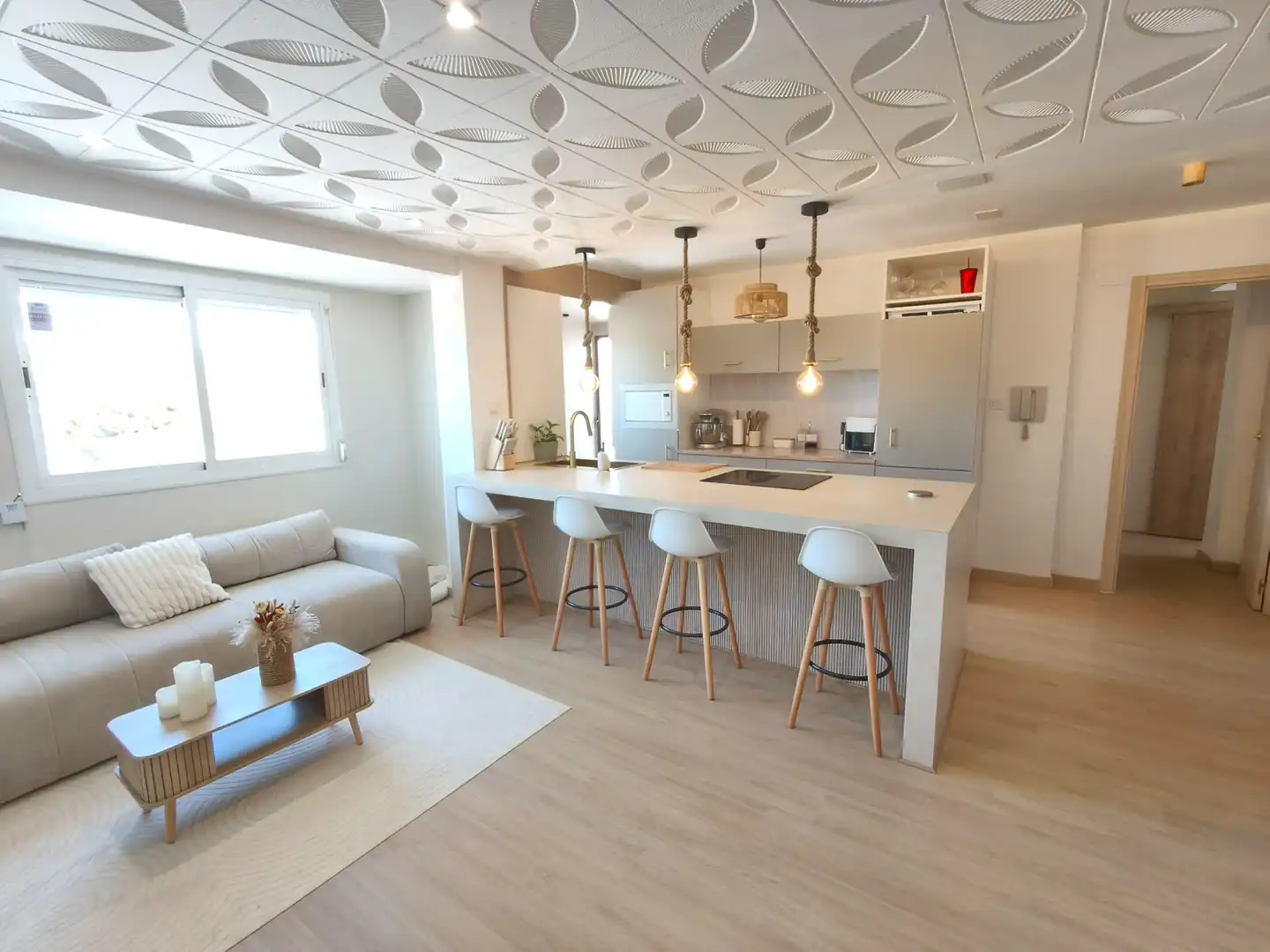 Kitchen of Flat for sale in Alborache  with Balcony