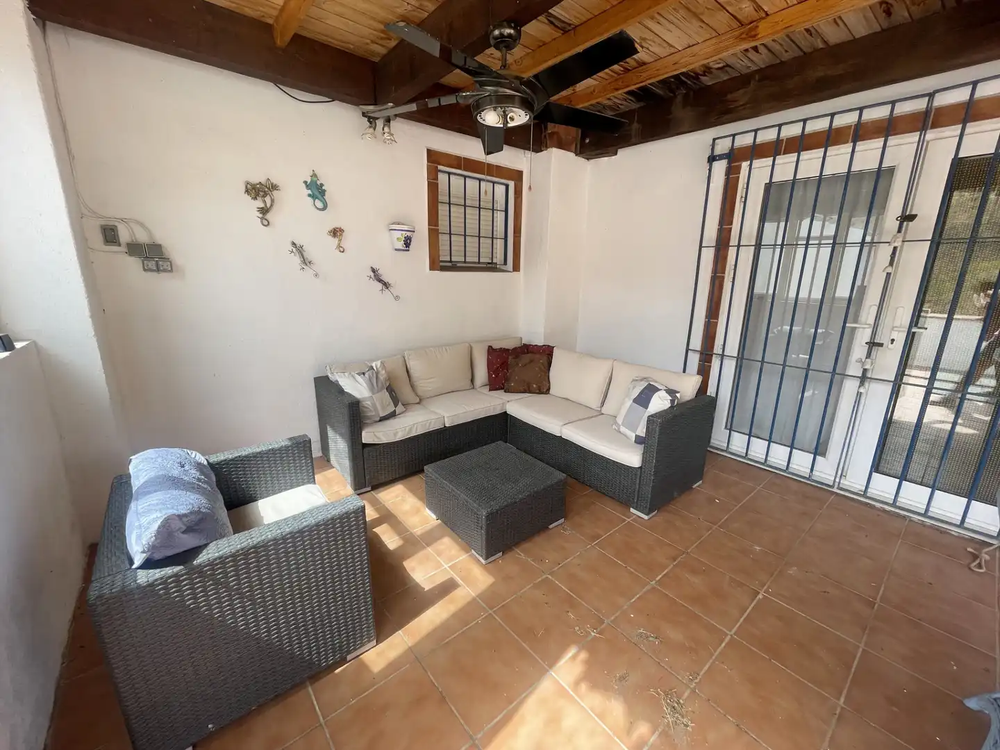 Terrace of Country homes for sale in Álora  with Air Conditioner, Private garden and Terrace