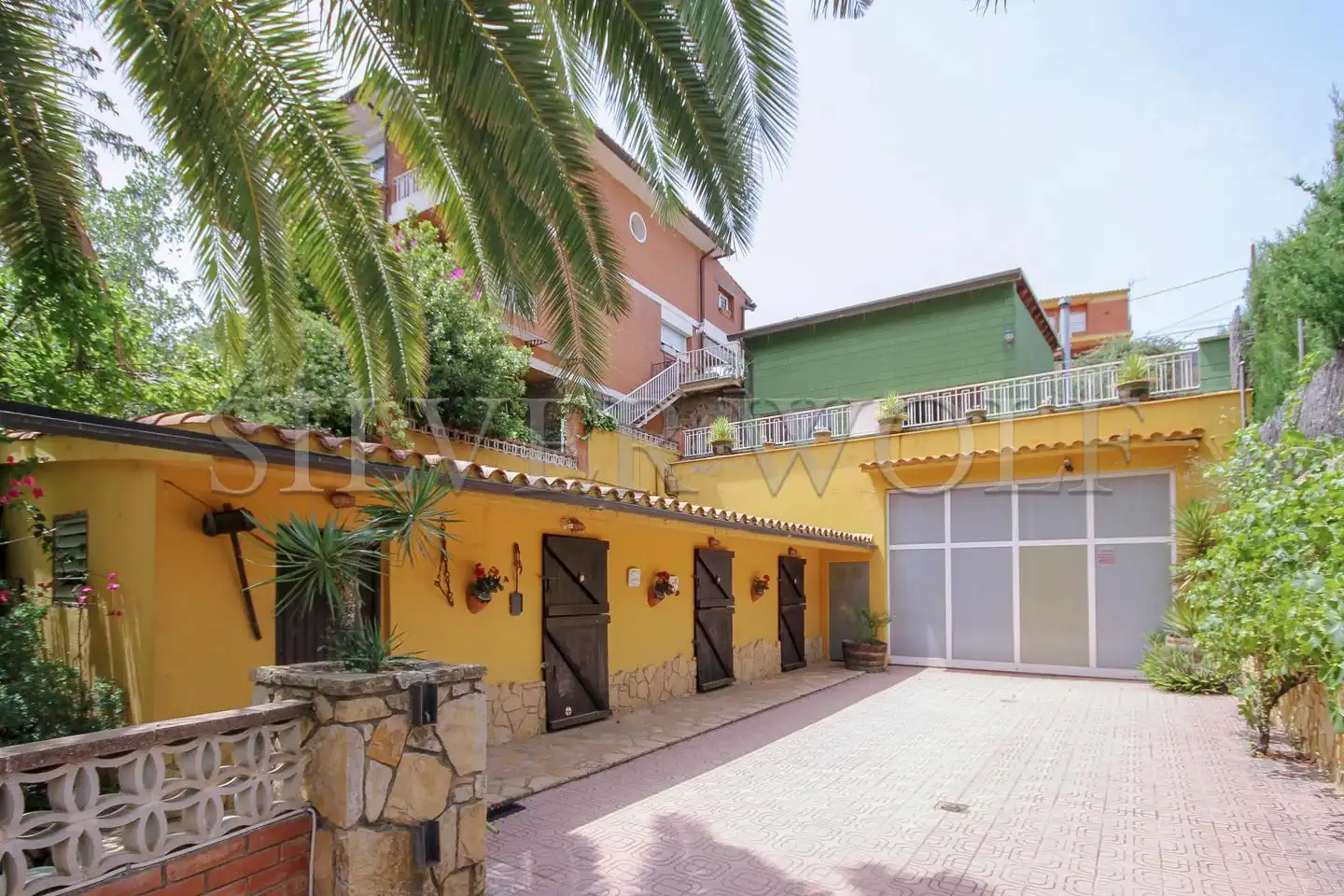 Vista exterior de Casa o chalet en venta en Vallirana con Calefacción, Jardín privado y Terraza