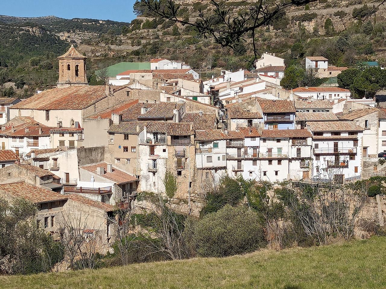 Exterior view of House or chalet for sale in Vallibona  with Balcony