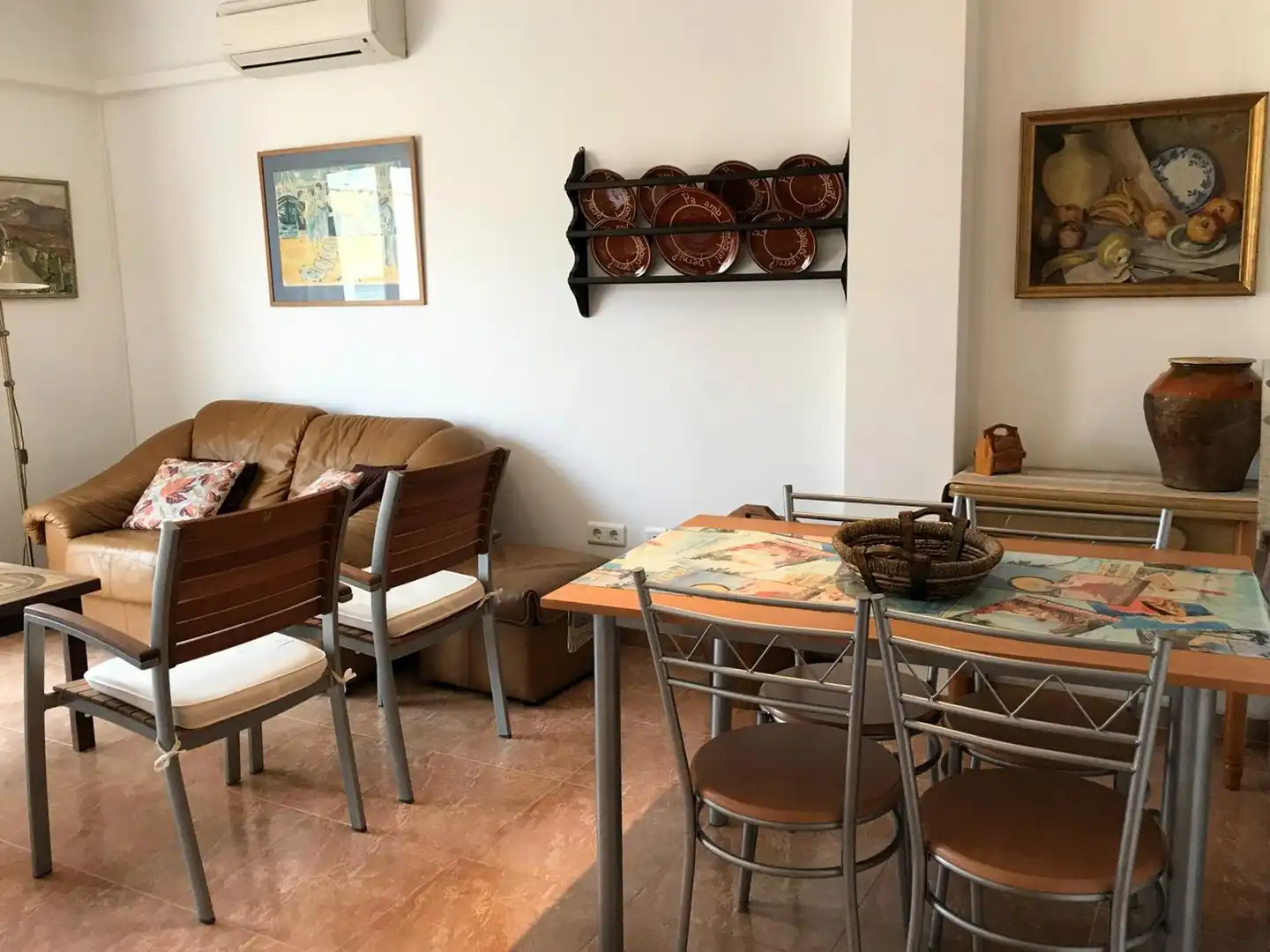 Esszimmer von Wohnung zum Verkauf in L'Ametlla de Mar  mit Klimaanlage und Balkon