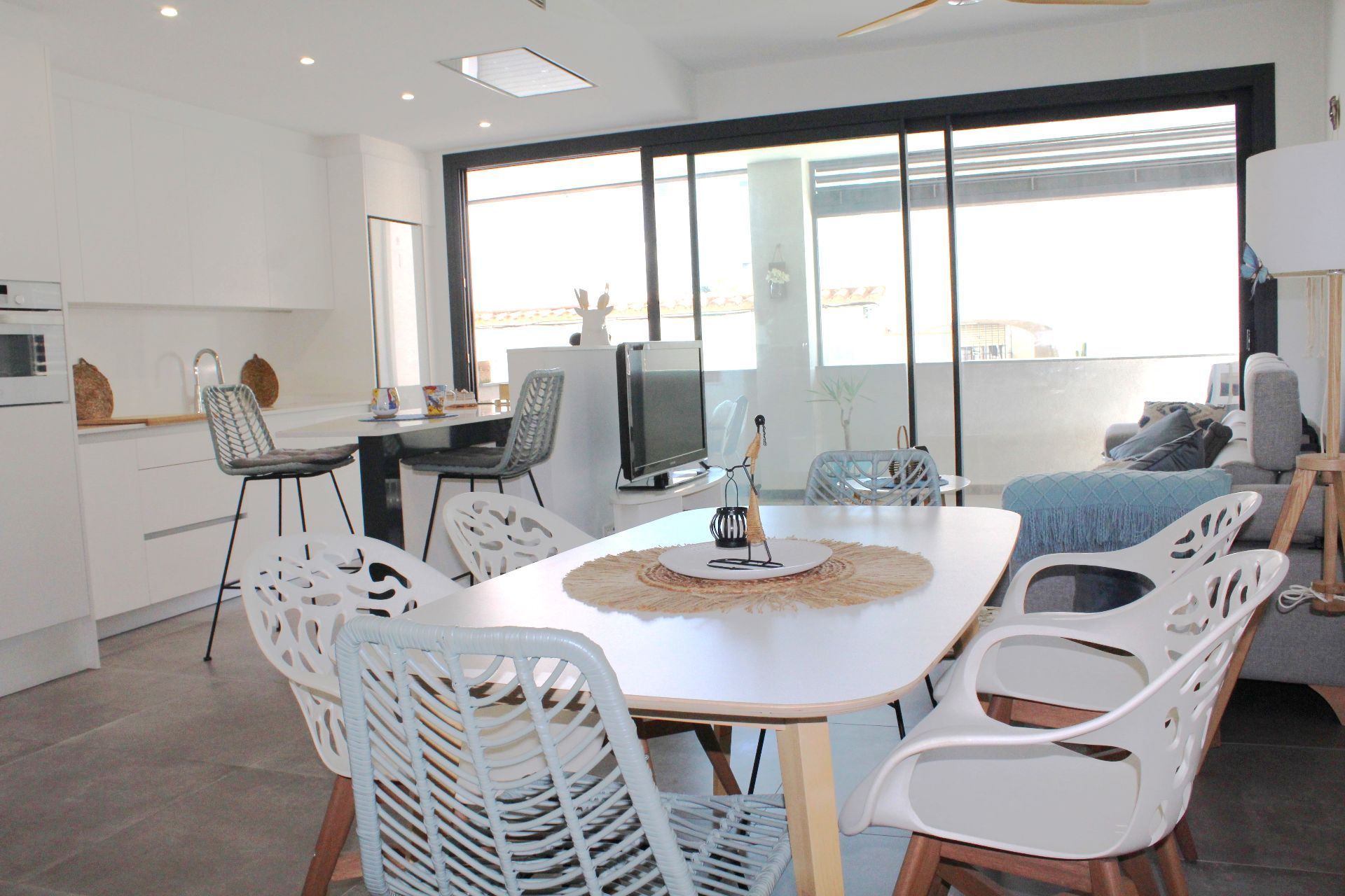 Comedor de Apartamento en venta en Sitges con Aire acondicionado, Calefacción y Trastero