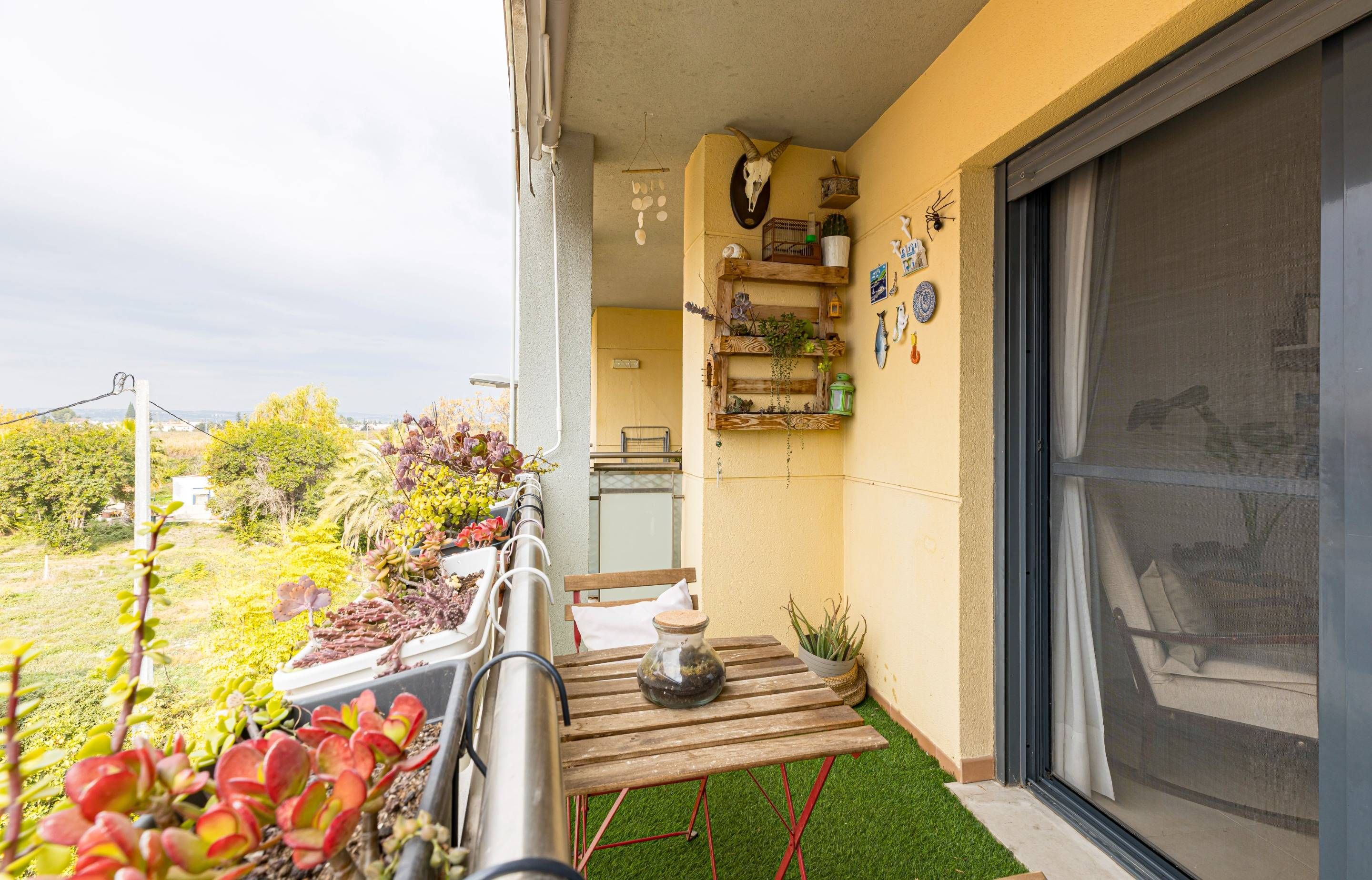 Terraza de Piso en venta en  Murcia Capital con Trastero y Balcón