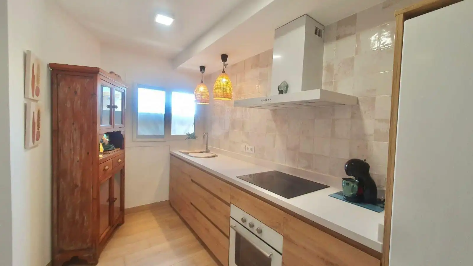 Cuina de Pis en venda en Málaga amb Aire condicionat i Terrassa