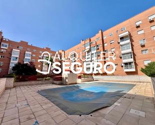 Exterior view of Flat to rent in  Madrid Capital  with Air Conditioner, Heating and Storage room