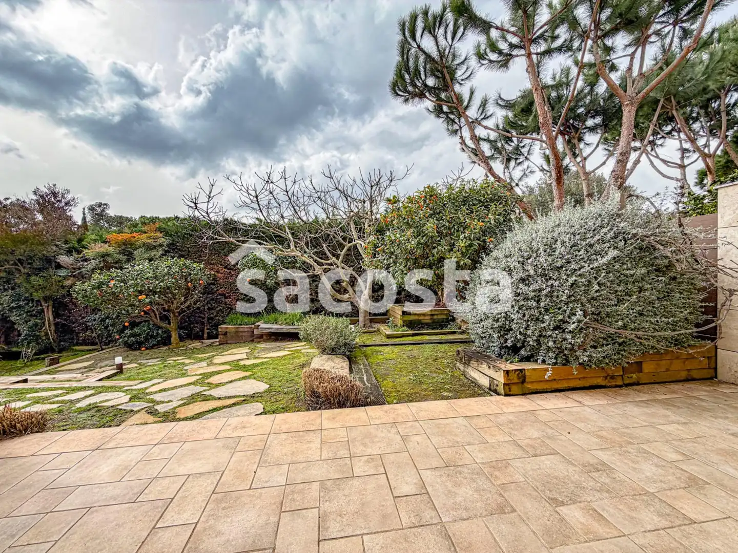 Jardí de Casa adosada en venda en Lloret de Mar amb Aire condicionat, Jardí privat i Terrassa