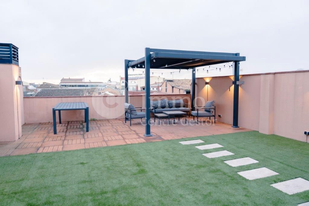 Terrasse von Dachboden zum Verkauf in Mollerussa mit Heizung, Parkett und Terrasse