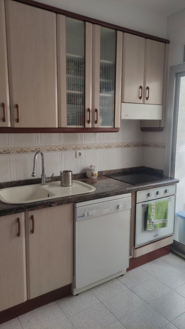 Kitchen of Flat to rent in Alicante / Alacant  with Terrace, Furnished and Oven