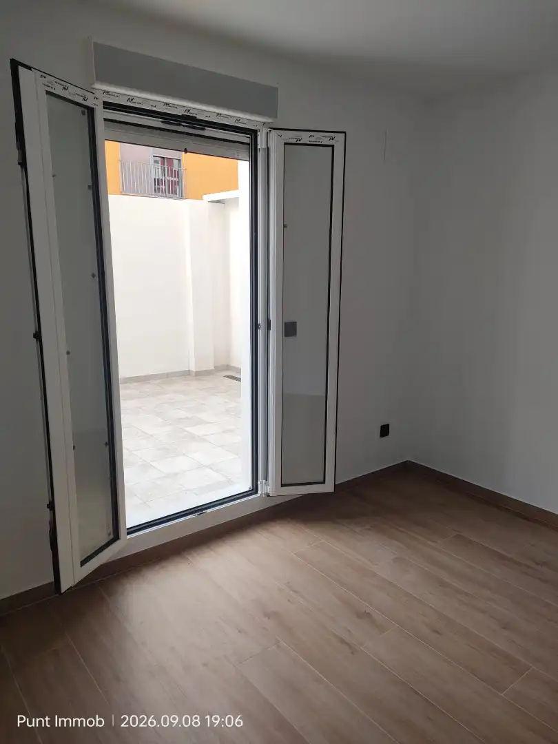 Terrasse von Wohnung zur Miete in Xàtiva mit Klimaanlage, Heizung und Ofen