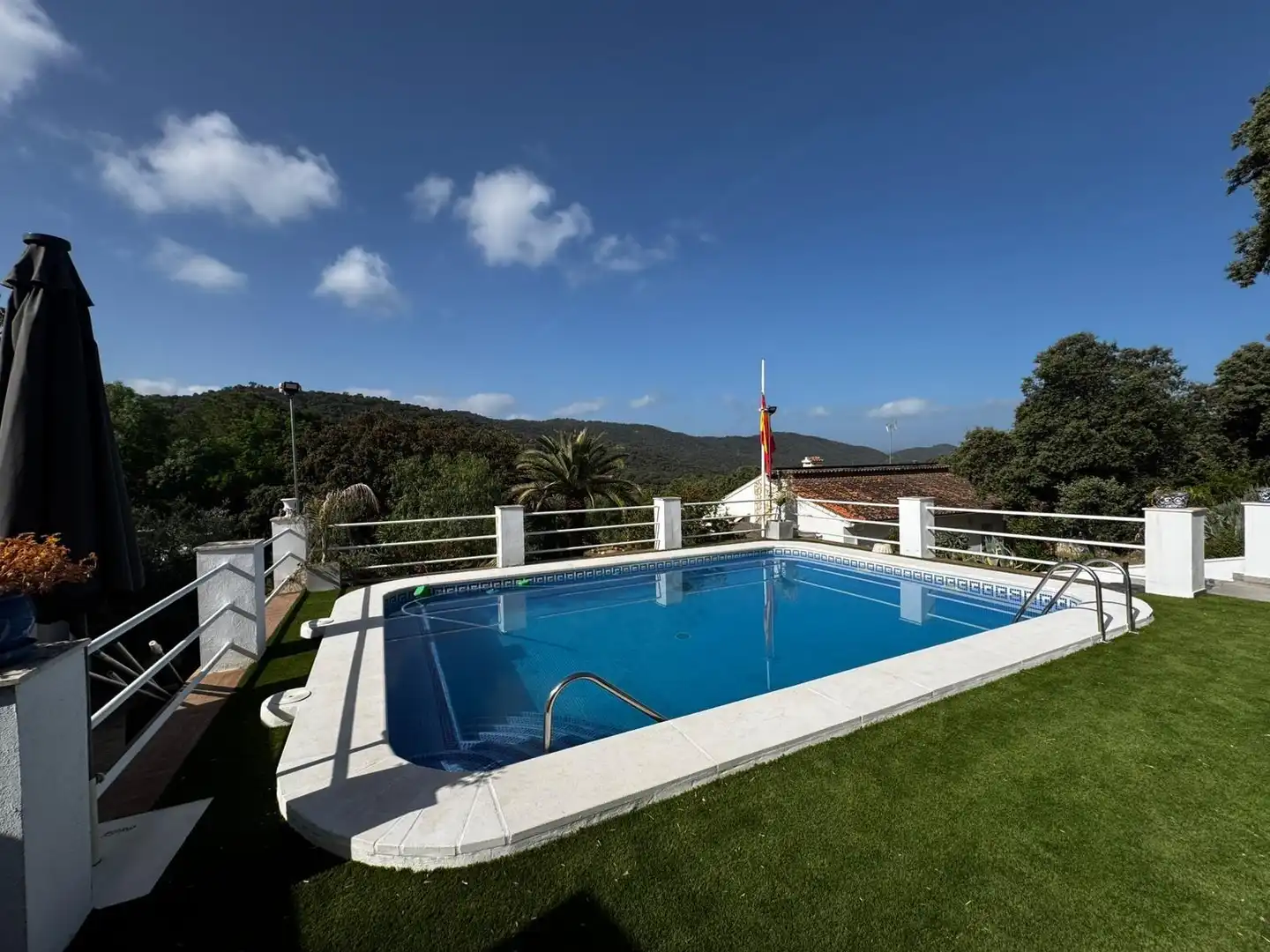 Swimming pool of Houses for sale in Villaharta  with Air Conditioner, Private garden and Terrace
