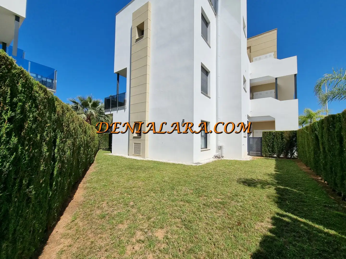Vista exterior de Apartamento en venta en Oliva con Aire acondicionado, Jardín privado y Terraza