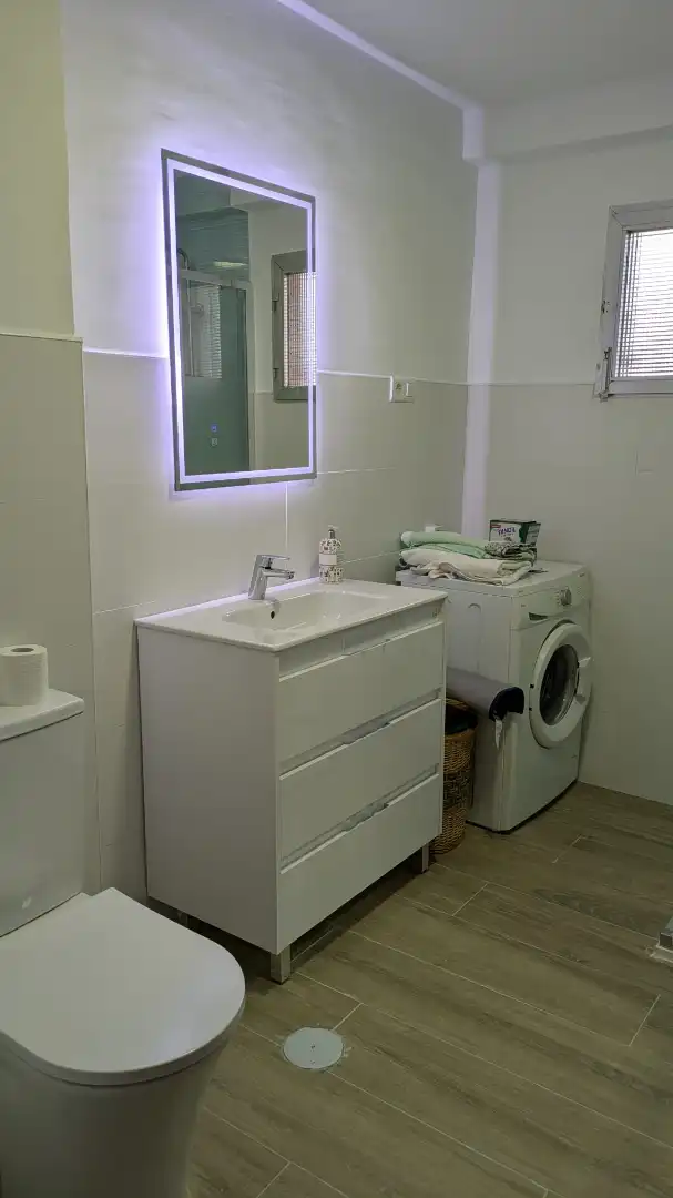 Bathroom of Flat for rent in Cruz de Humilladero