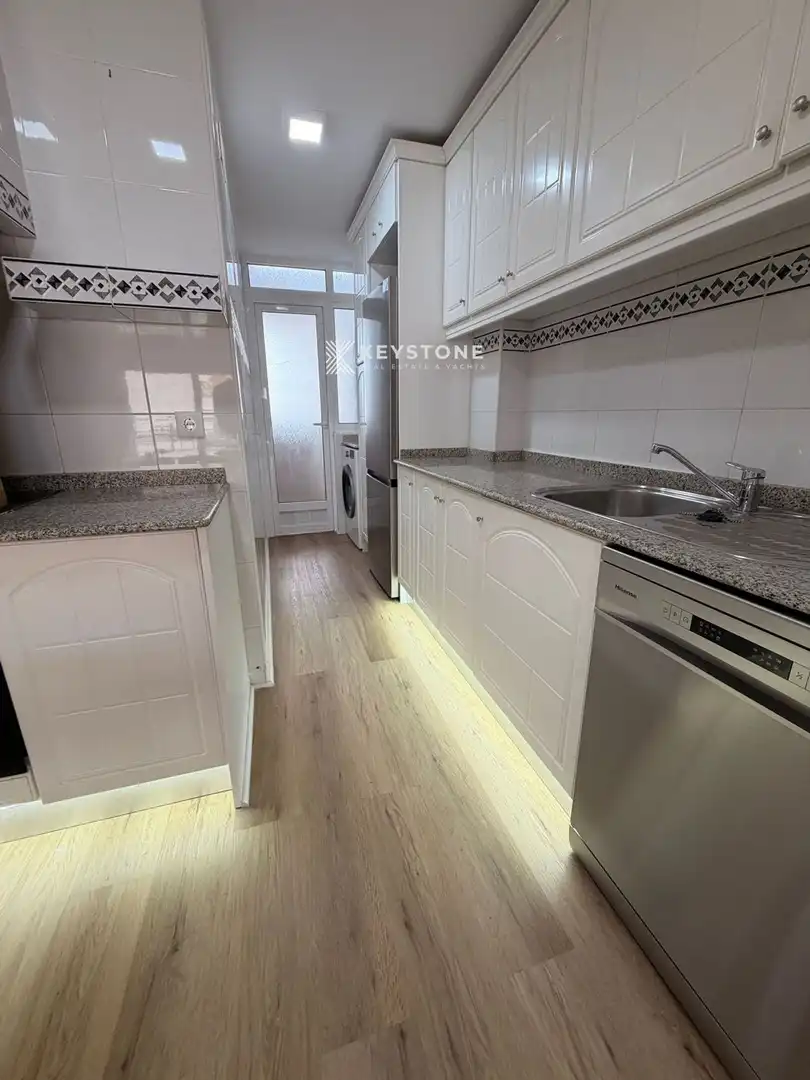 Kitchen of Flat for rent in Alicante / Alacant  with Air Conditioner, Heating and Terrace