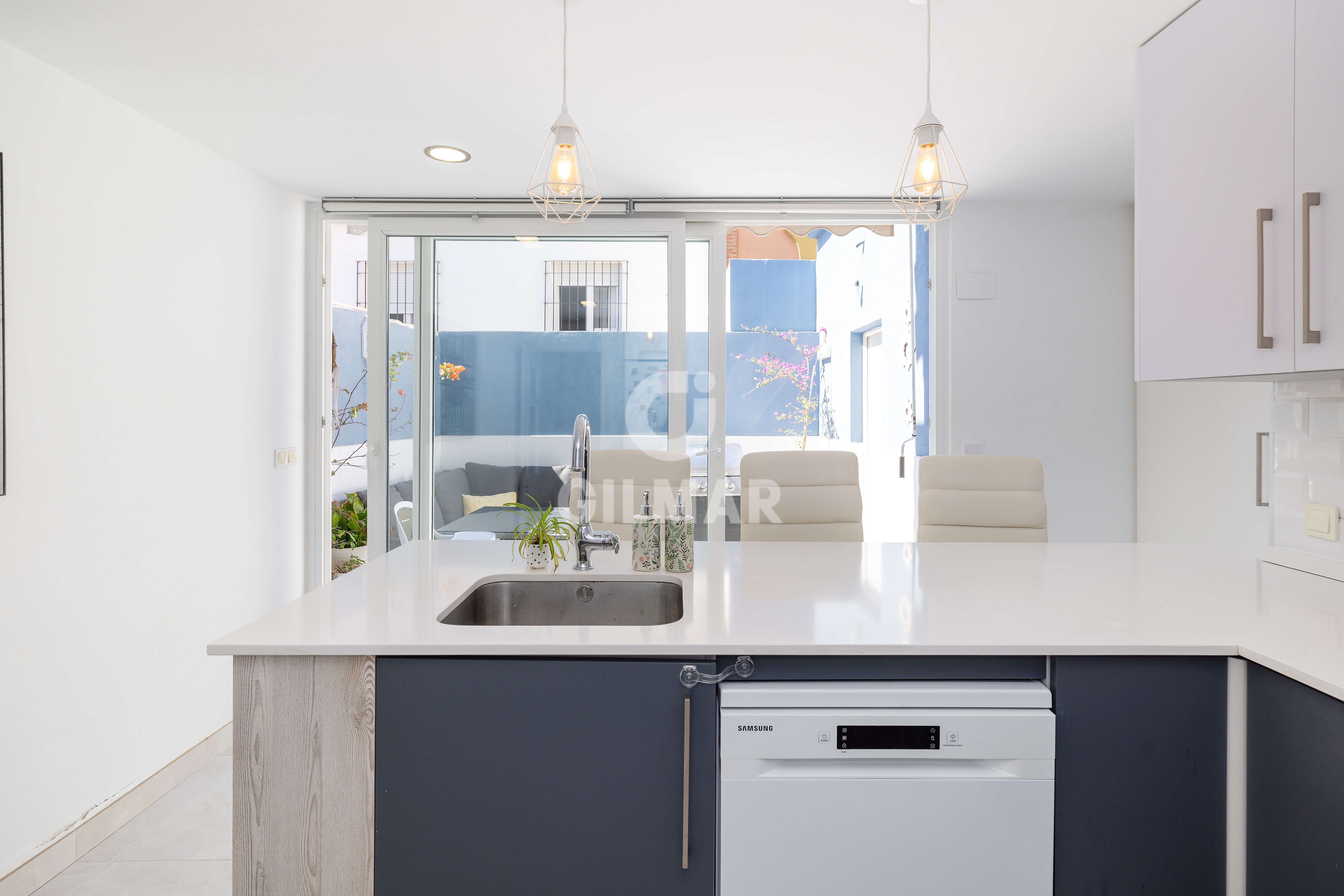 Cocina de Casa adosada en venta en Benalmádena con Calefacción y Amueblado