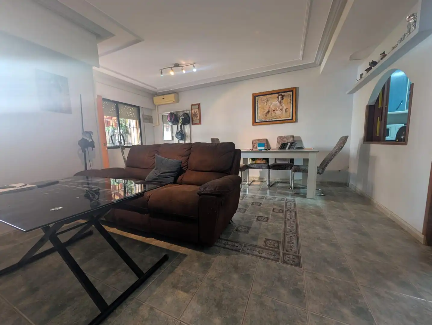 Living room of Houses for sale in San Vicente del Raspeig / Sant Vicent del Raspeig  with Air Conditioner, Heating and Terrace