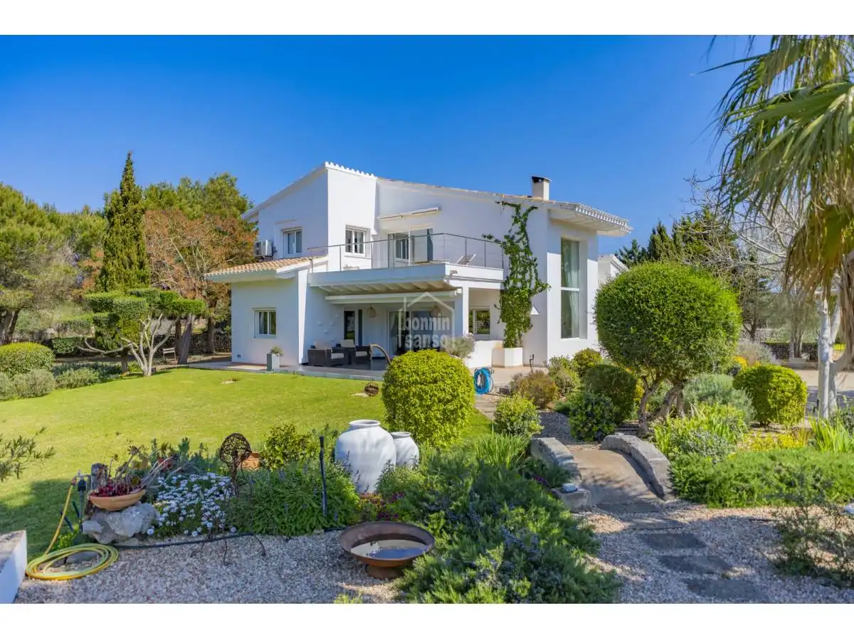 Jardín de Finca rústica en venta en Sant Lluís con Jardín privado, Terraza y Piscina