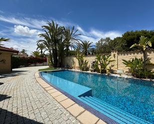 Swimming pool of House or chalet to rent in Orihuela  with Air Conditioner, Private garden and Storage room