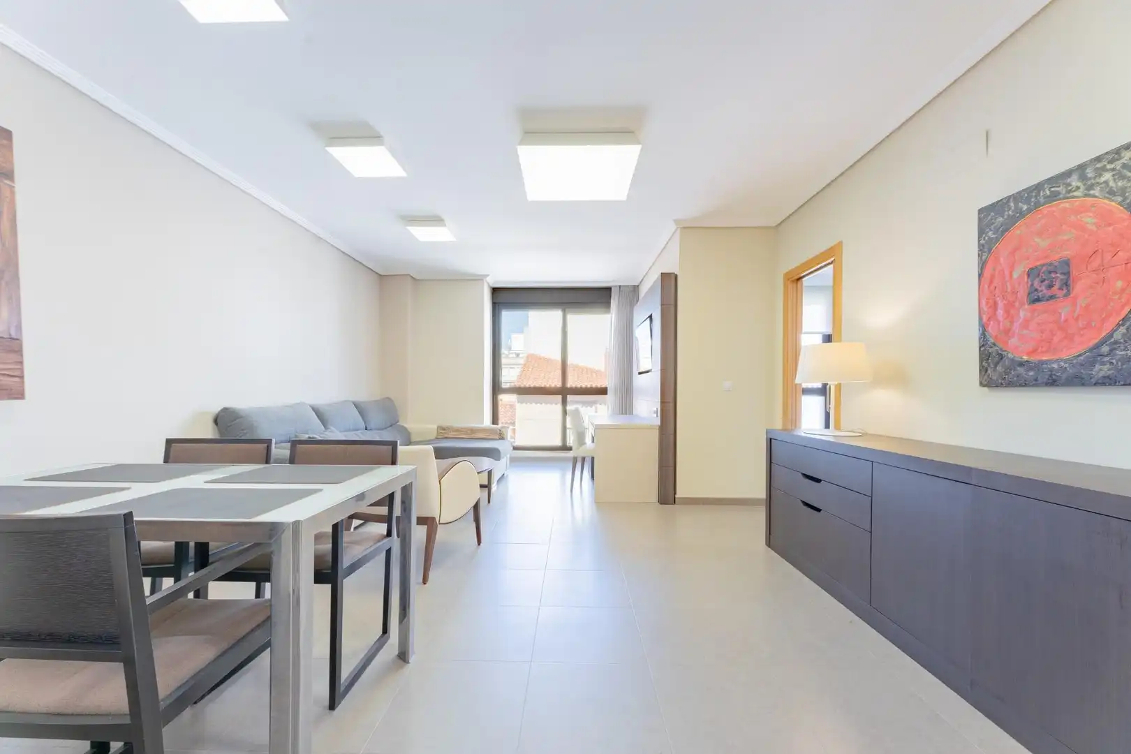 Sala de estar de Piso en venta en La Vall d'Uixó con Aire acondicionado y Amueblado