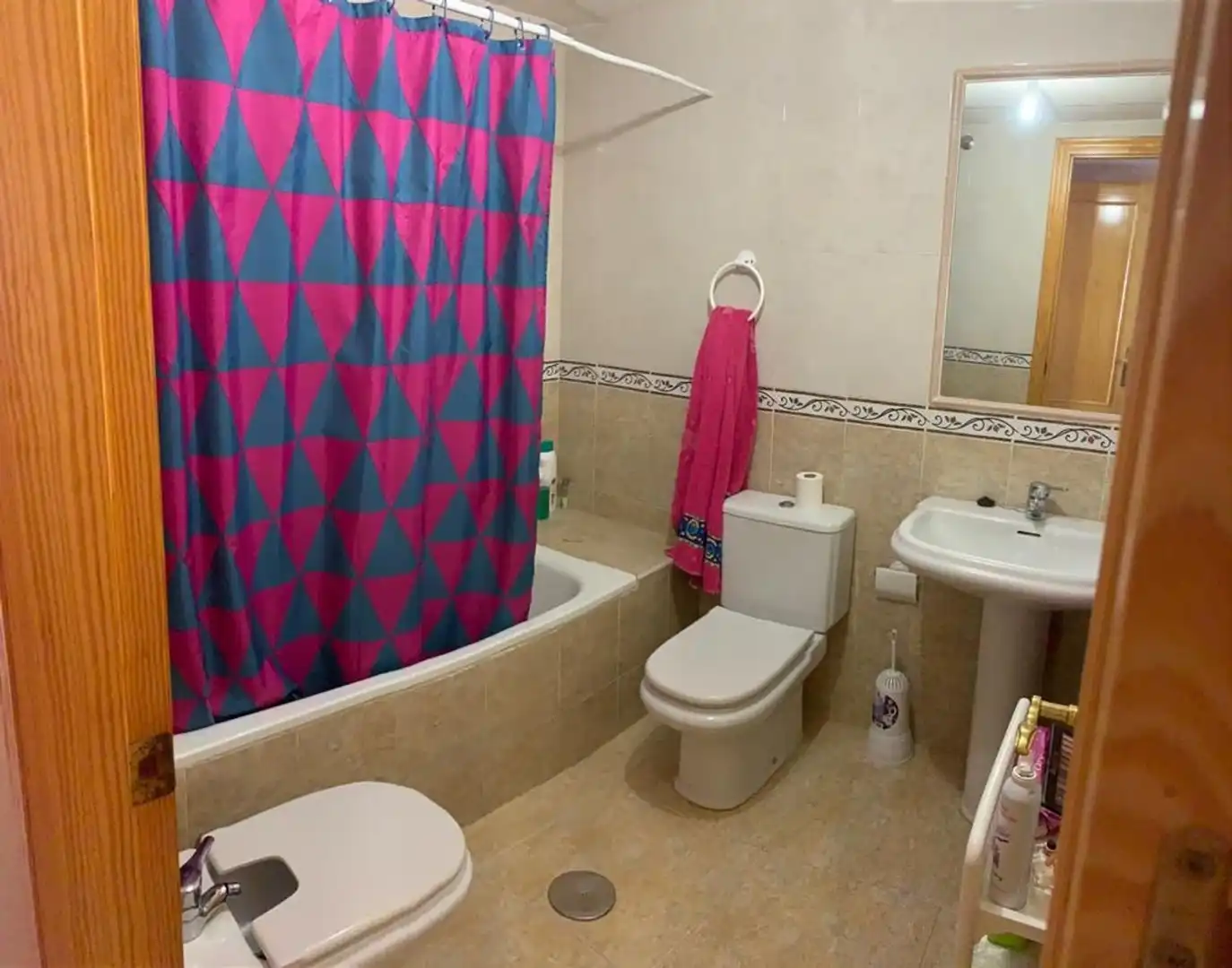 Badezimmer von Wohnung zum Verkauf in Garrucha mit Klimaanlage, Terrasse und Schwimmbad