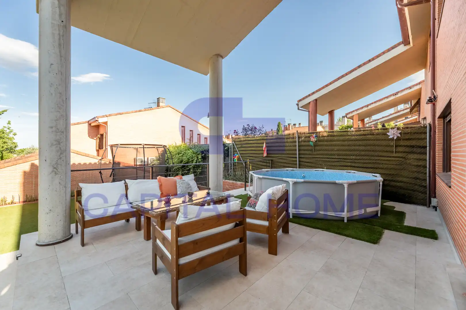 Terrace of Detached homes for sale in Navalcarnero  with Air Conditioner, Heating and Private garden