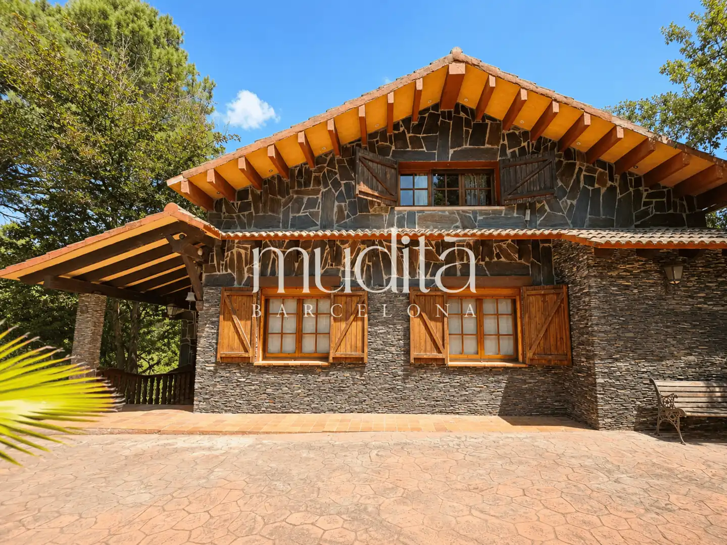 Vista exterior de Casa o chalet en venta en Sant Celoni con Calefacción, Jardín privado y Terraza