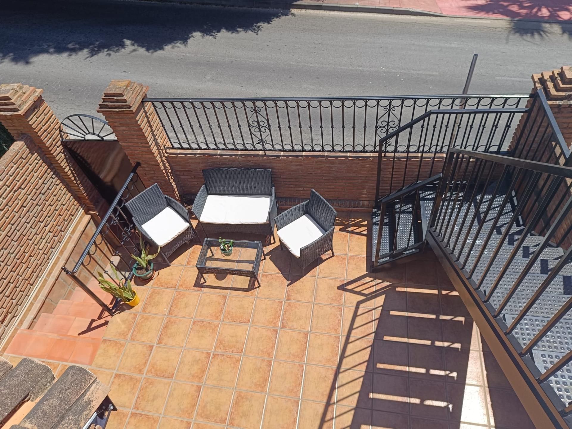 Terrace of Single-family semi-detached for sale in Benalmádena  with Private garden, Terrace and Balcony