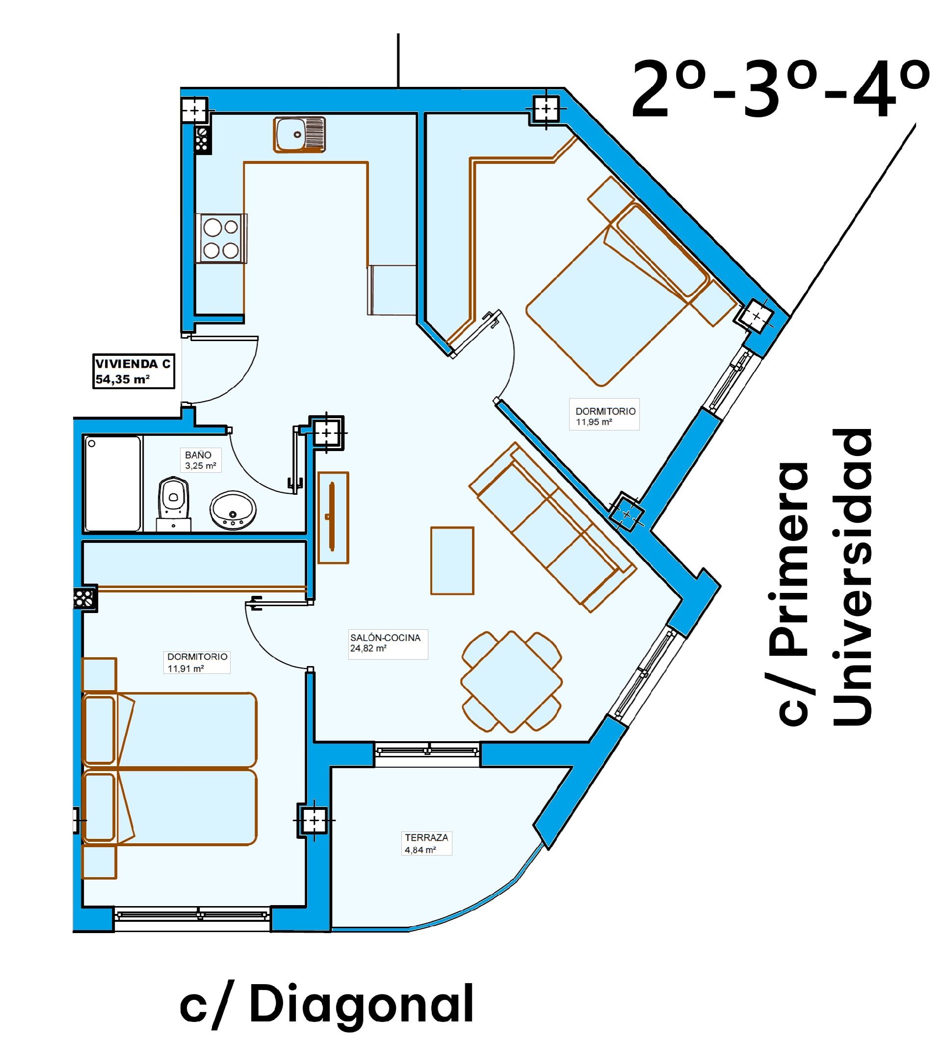 Apartment for sale in San Antonio