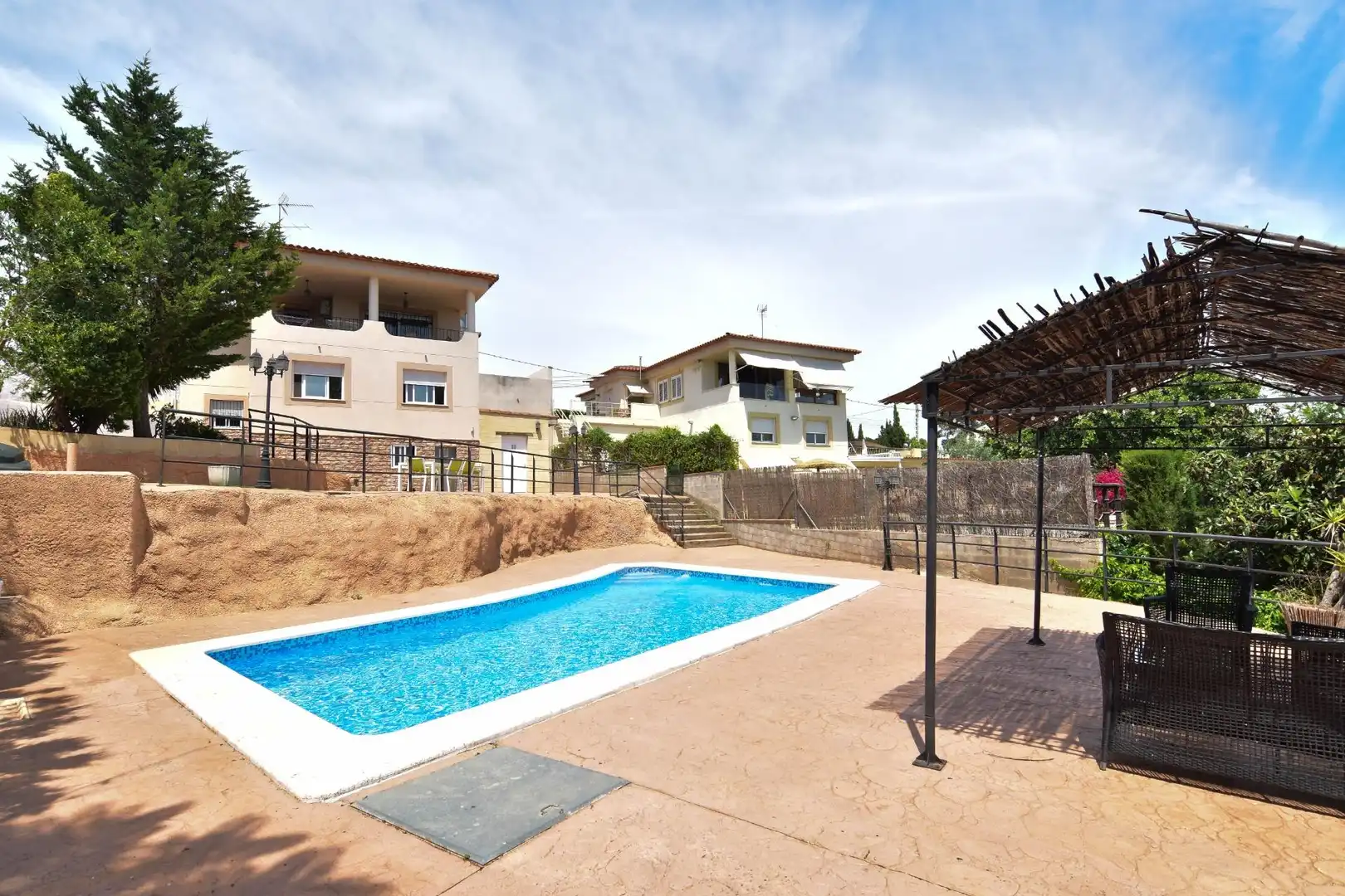 Swimming pool of Houses for sale in Catadau  with Air Conditioner, Heating and Terrace