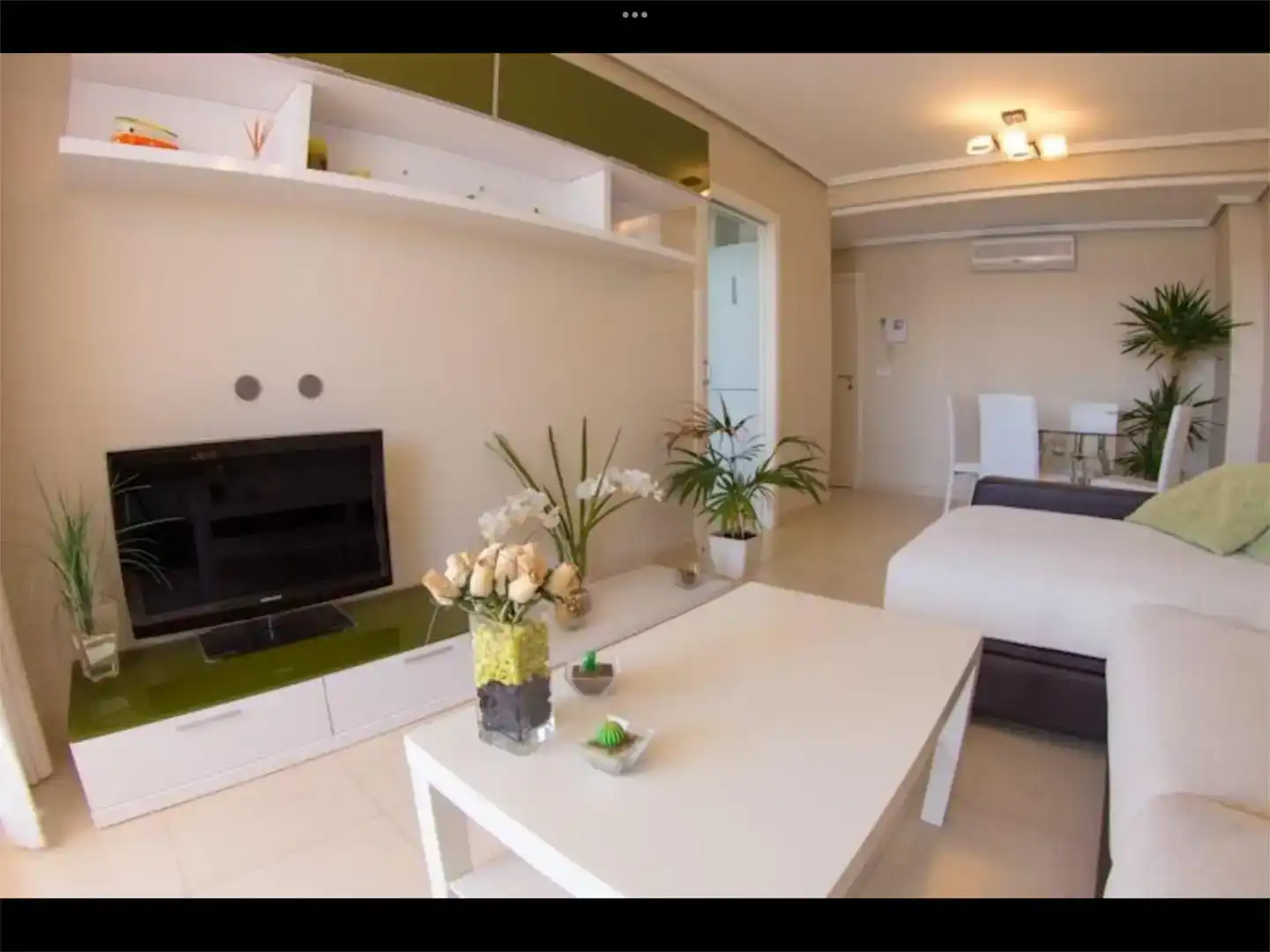 Wohnzimmer von Wohnungen zur Miete in Calpe / Calp mit Klimaanlage
