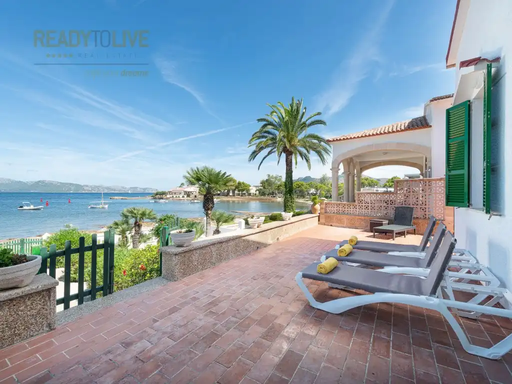 Terraza de Casa o chalet de alquiler en Alcúdia con Terraza, Amueblado y Microondas