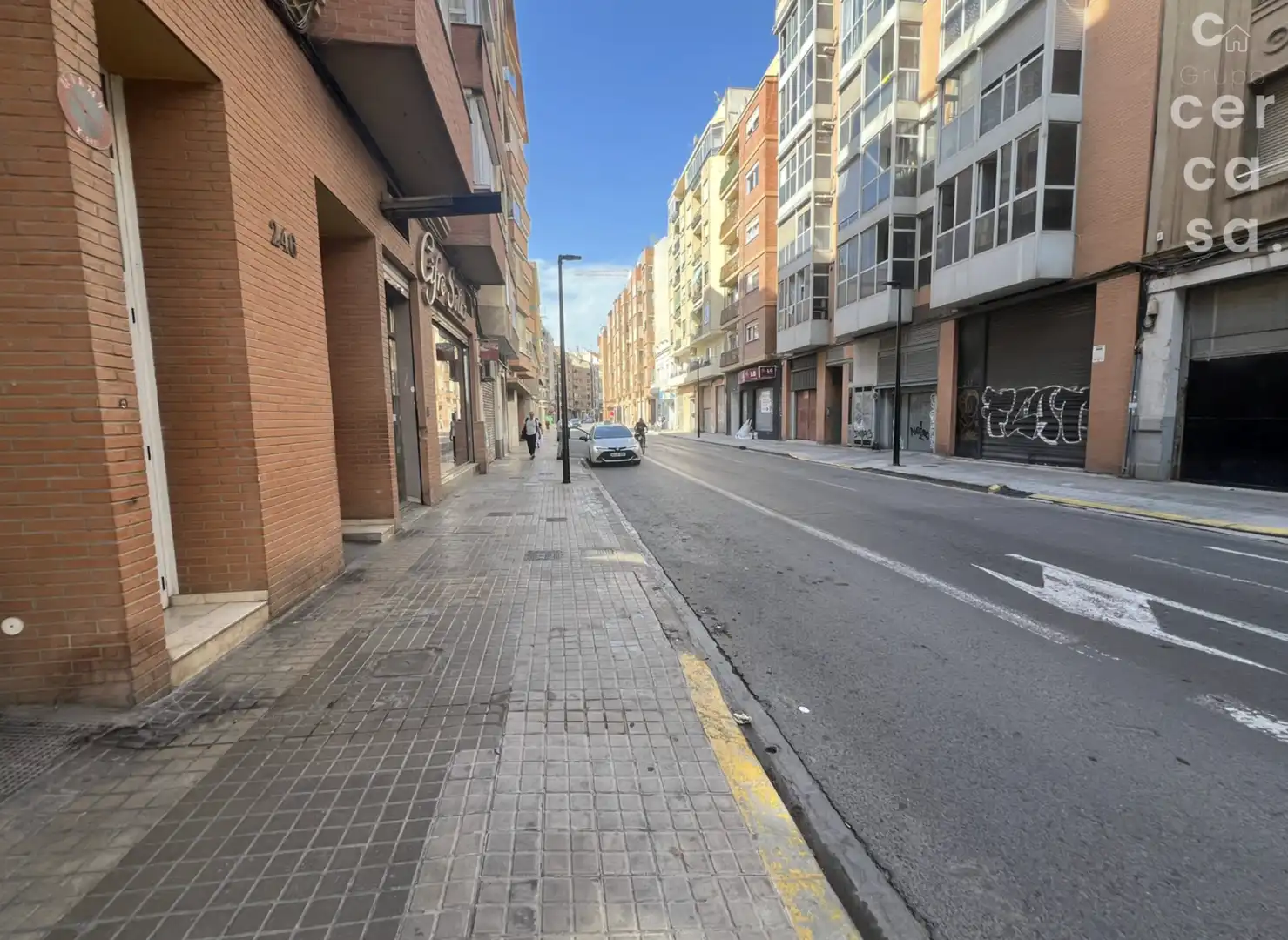 Vista exterior de Garatge de lloguer en Valencia