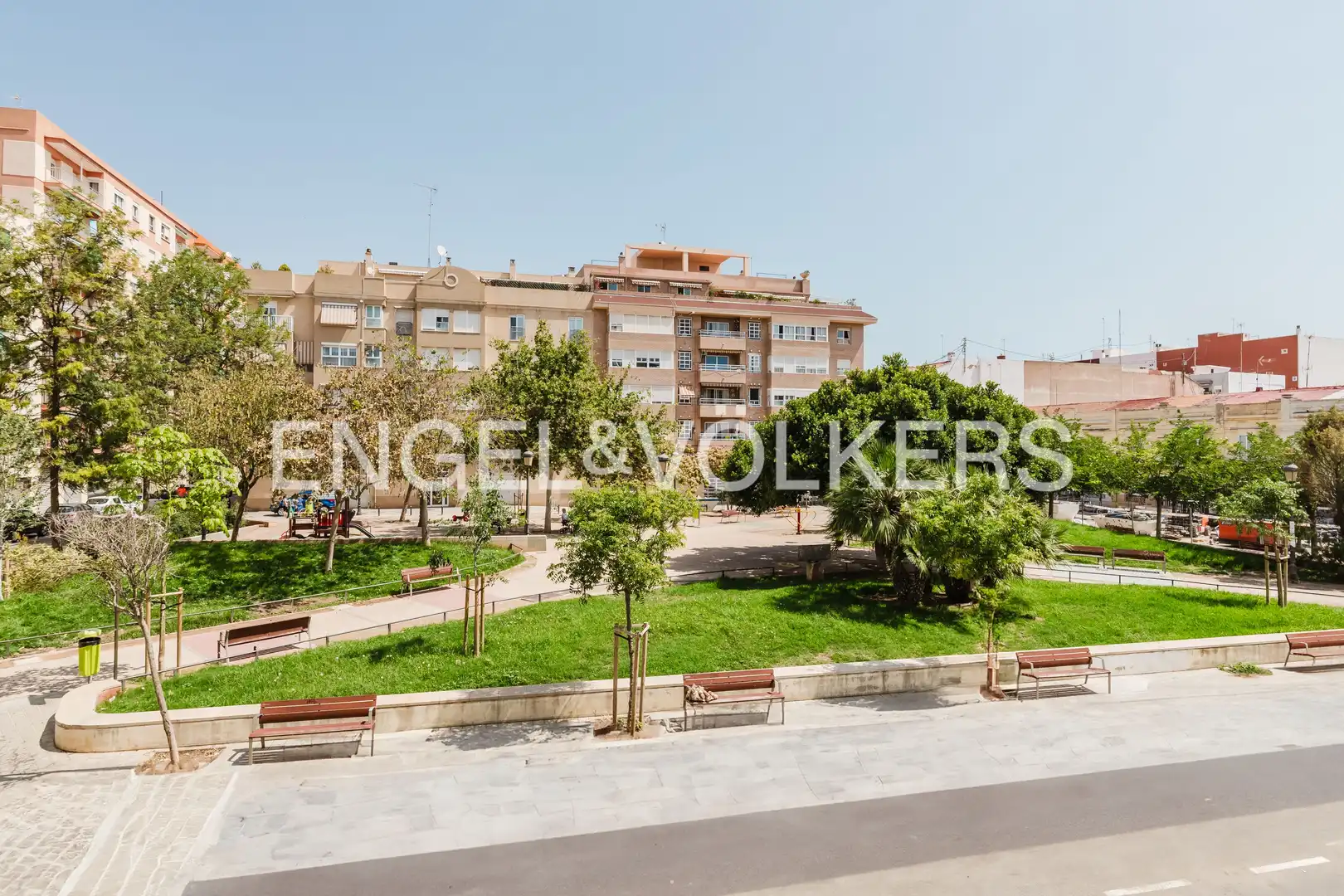 Vista exterior de Pis de lloguer en Valencia amb Aire condicionat, Calefacció i Moblat