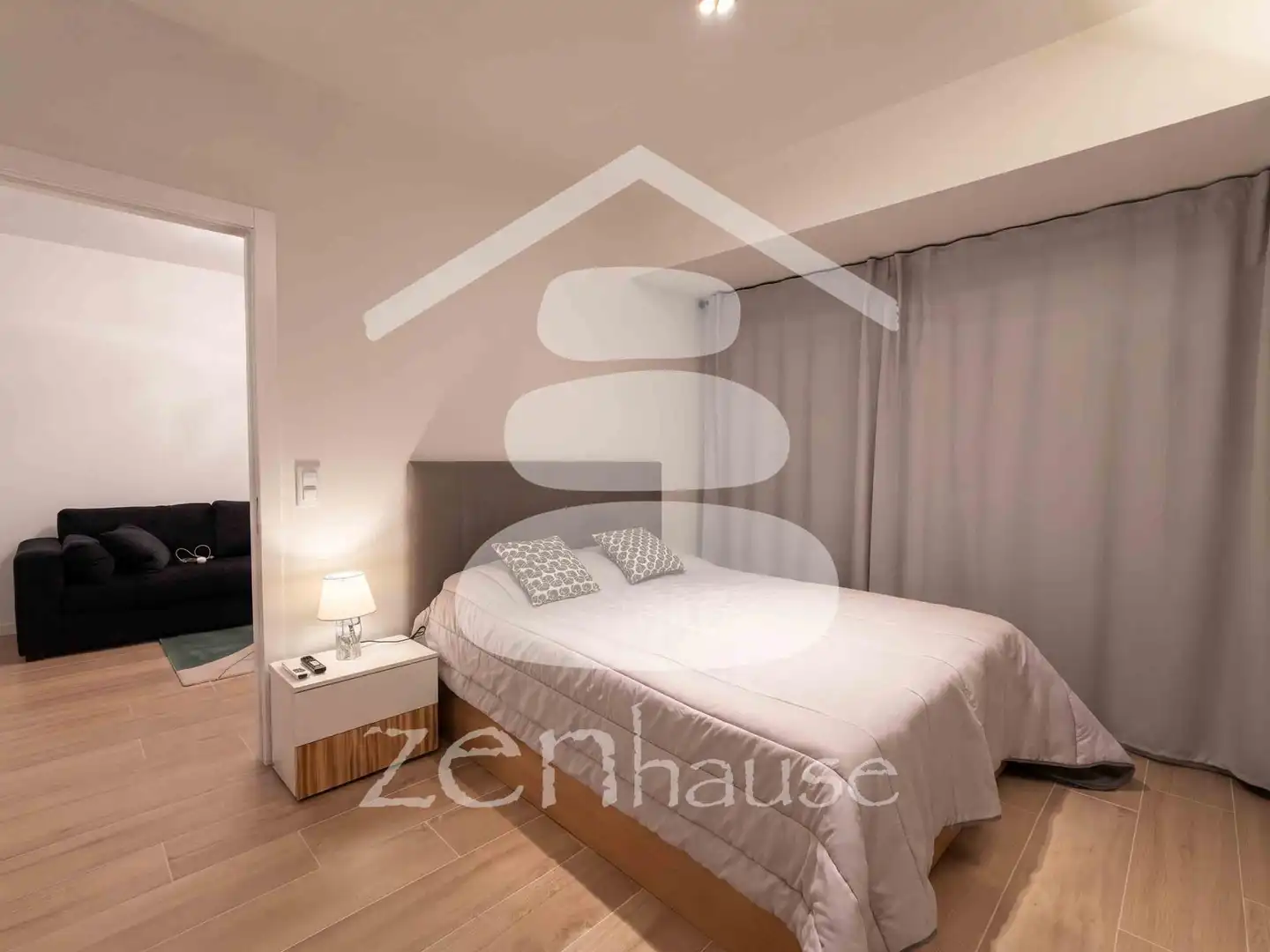 Bedroom of Flat for rent in Madrid  with Air Conditioner and Heating