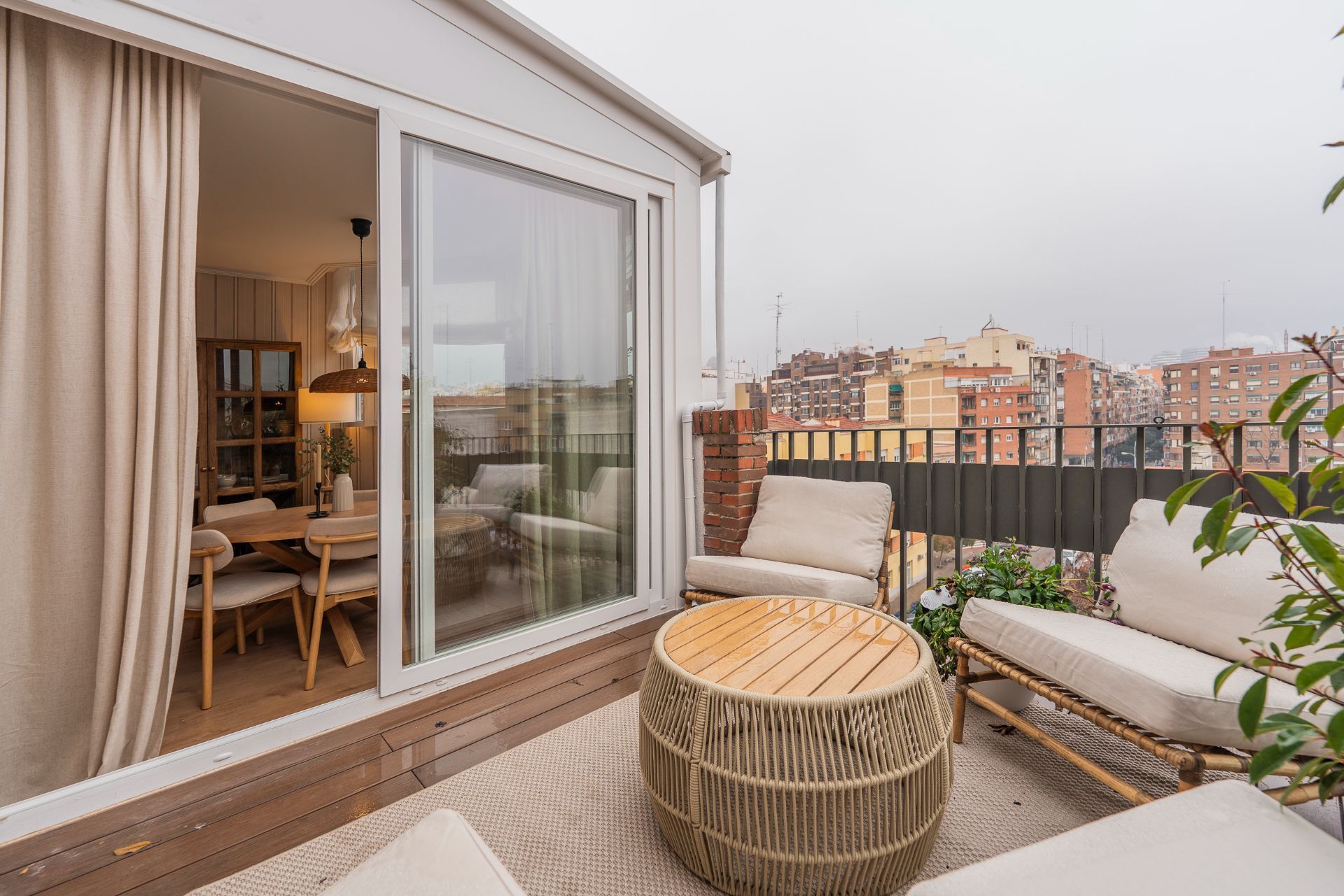 Terrassa de Apartament en venda en  Madrid Capital amb Aire condicionat, Calefacció i Terrassa