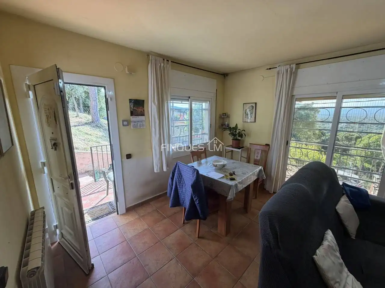 Menjador de Casa o xalet en venda en Tordera amb Calefacció, Jardí privat i Terrassa