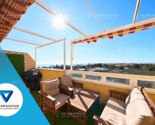 Terrace of Attic for sale in Roquetas de Mar  with Air Conditioner, Terrace and Community pool