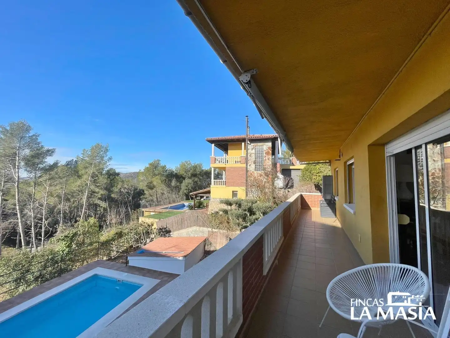 Vista exterior de Casa o xalet en venda en Olivella amb Calefacció, Jardí privat i Terrassa