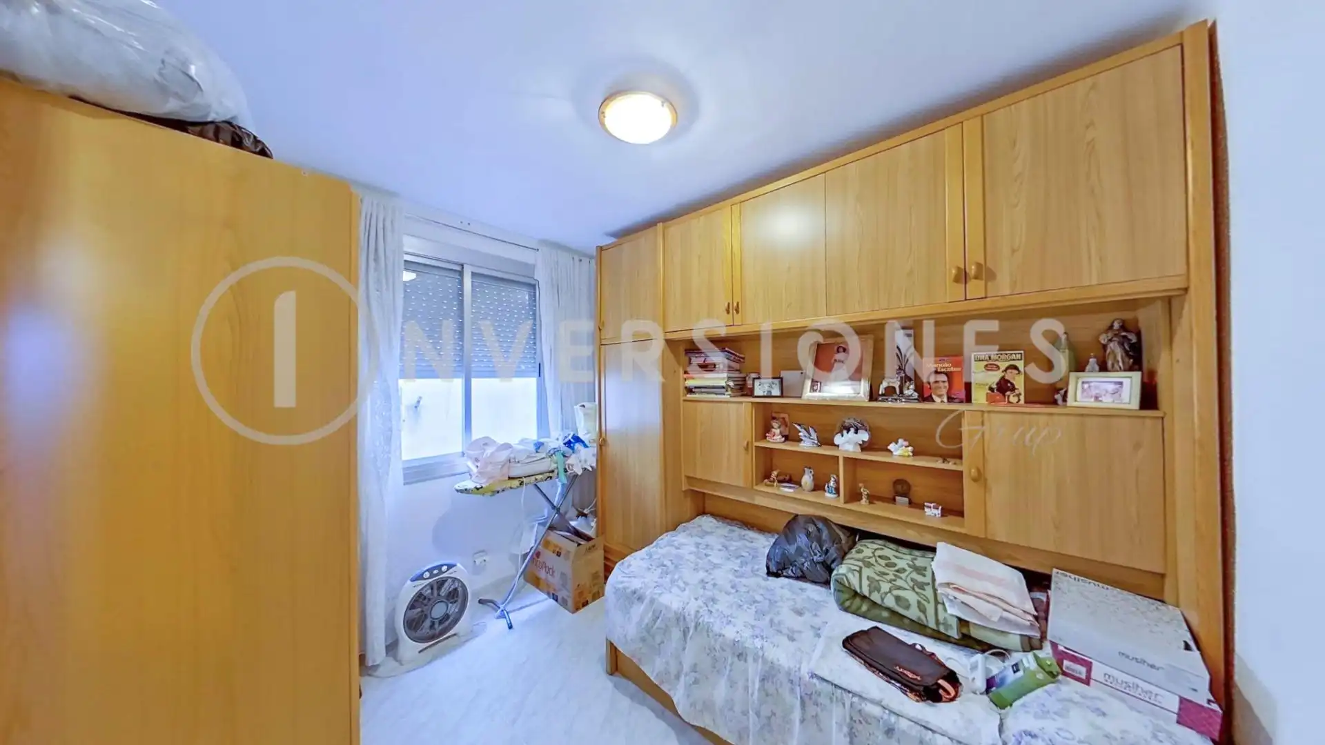 Bedroom of Flat for sale in Sabadell  with Air Conditioner and Balcony