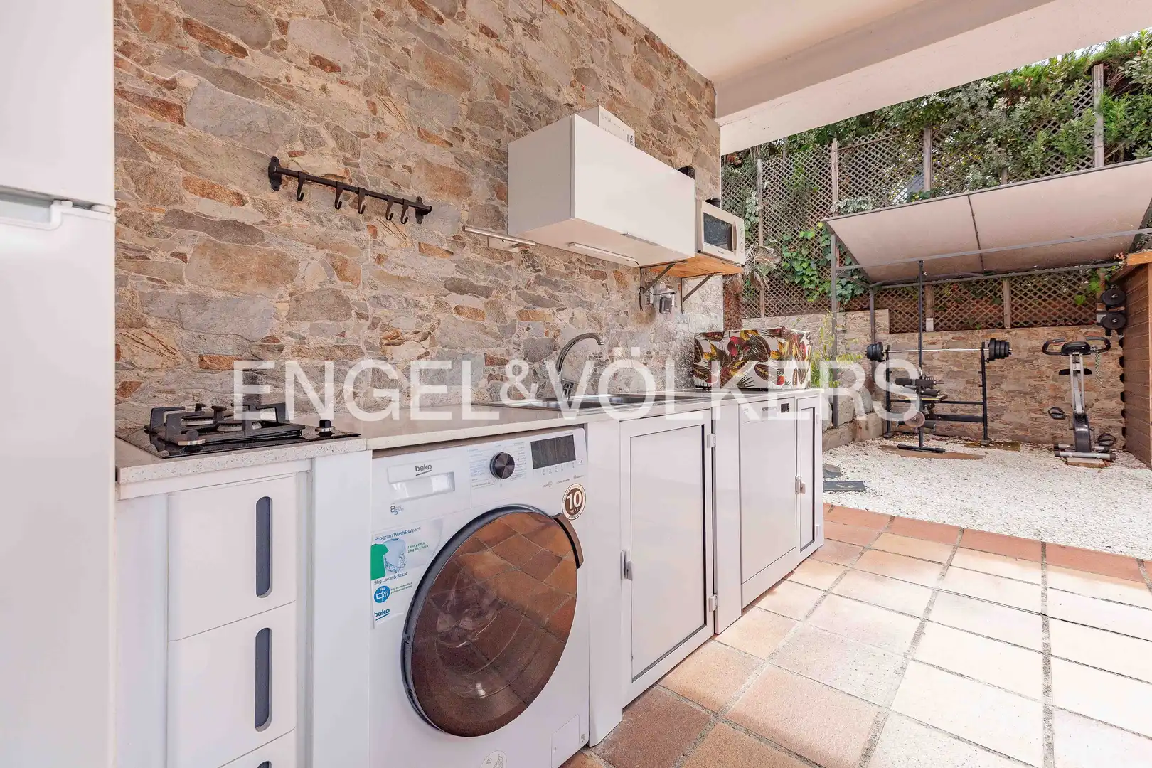 Cocina de Casa o chalet de alquiler en Llinars del Vallès con Aire acondicionado, Calefacción y Jardín privado