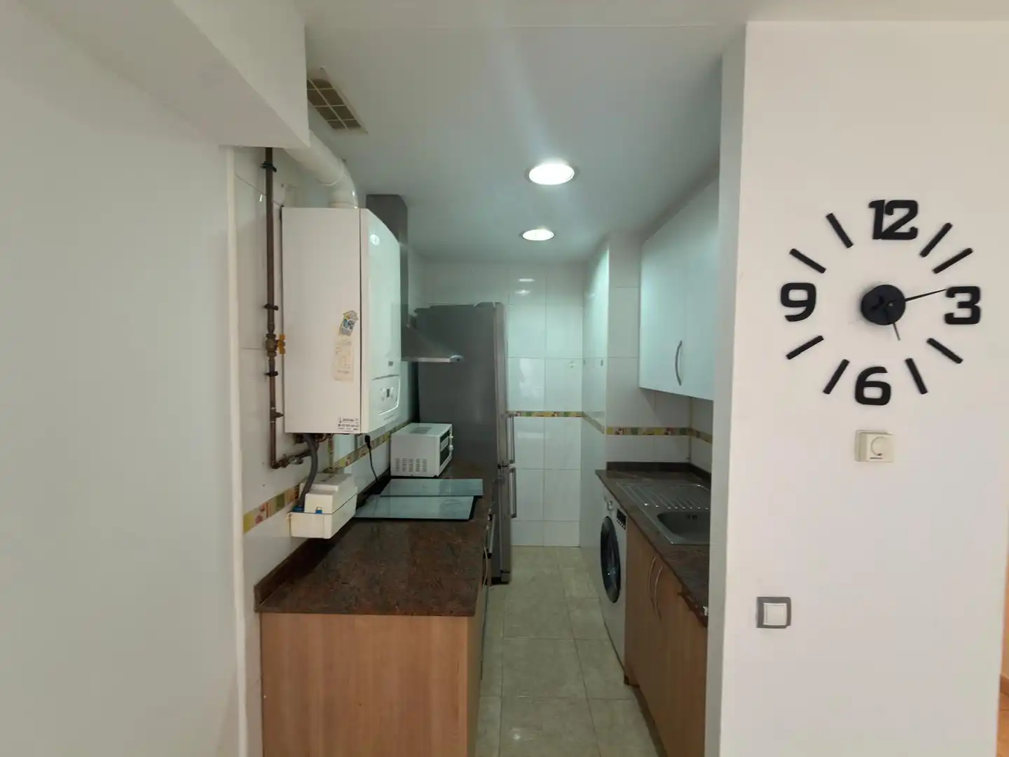 Kitchen of Flat for rent in Sant Celoni  with Heating