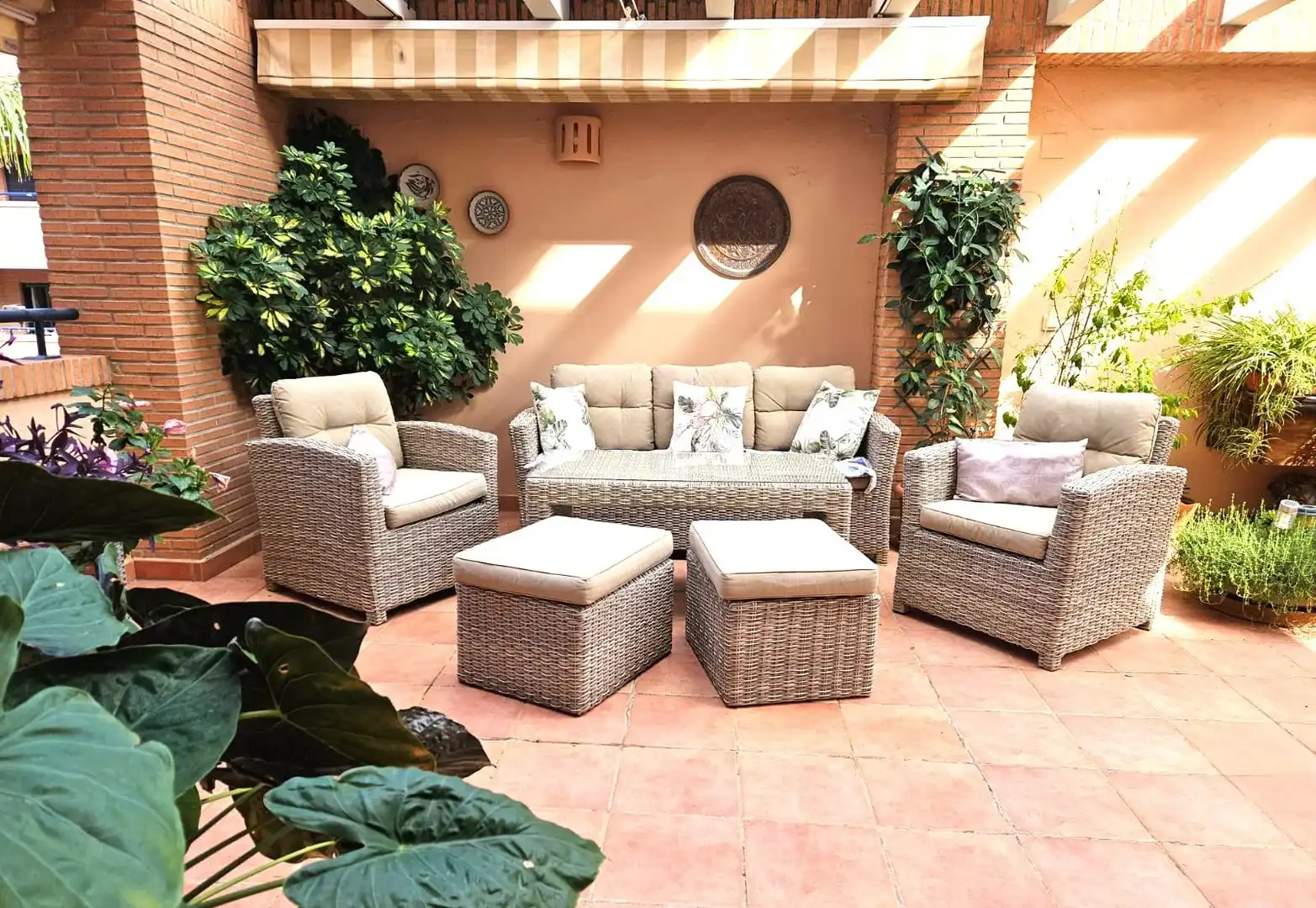 Terrace of Flat for sale in Jávea / Xàbia  with Air Conditioner, Heating and Private garden
