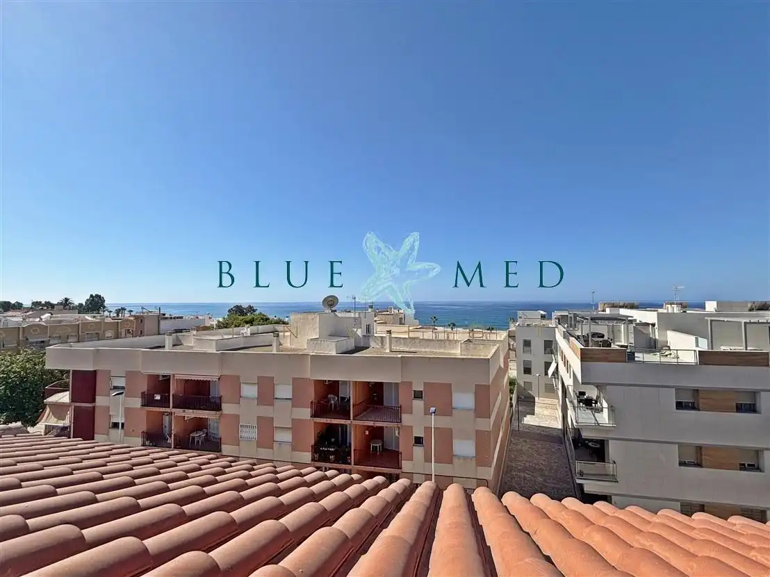 Vista exterior de Apartament en venda en Mazarrón amb Aire condicionat, Terrassa i Moblat
