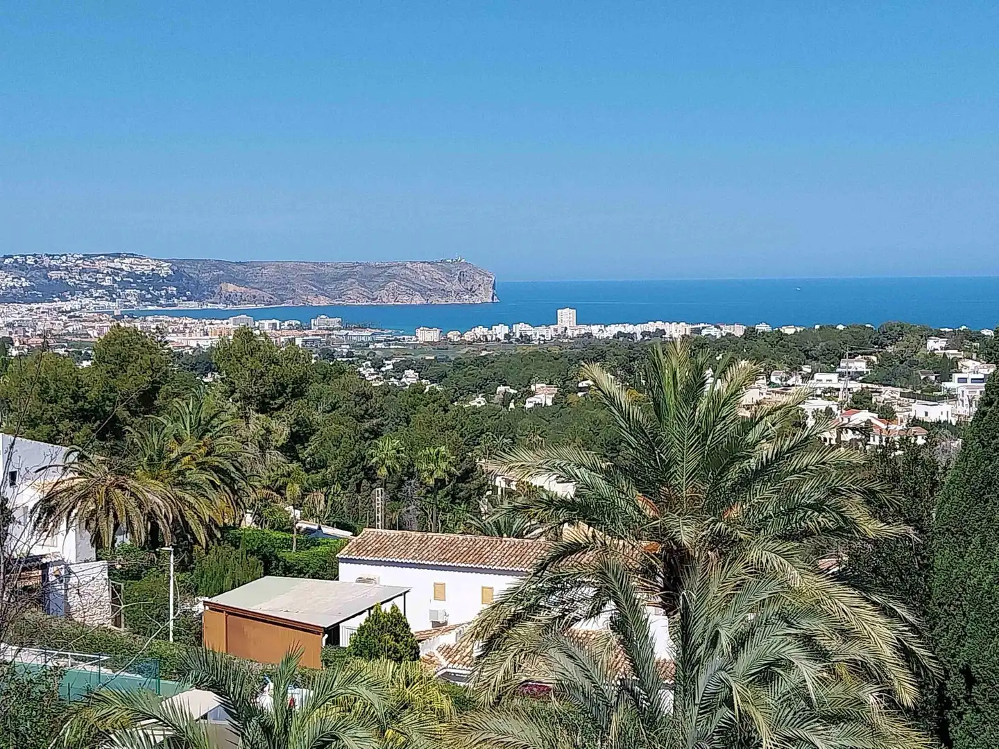 Exterior view of Houses for sale in Jávea / Xàbia  with Heating, Terrace and Swimming Pool