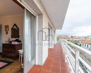 Exterior view of Flat for sale in Vigo   with Heating, Parquet flooring and Terrace