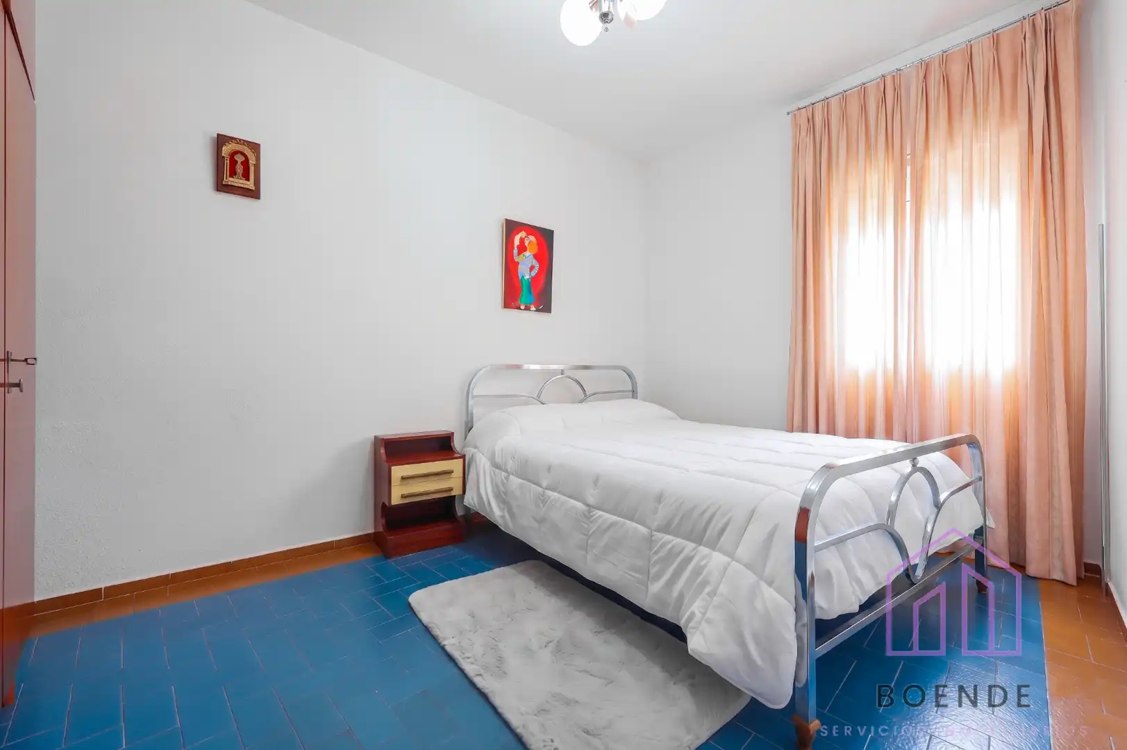 Bedroom of Flat for sale in Getafe  with Air Conditioner, Terrace and Furnished