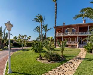 Vista exterior de Casa o xalet en venda en Elche / Elx amb Aire condicionat i Jardí privat