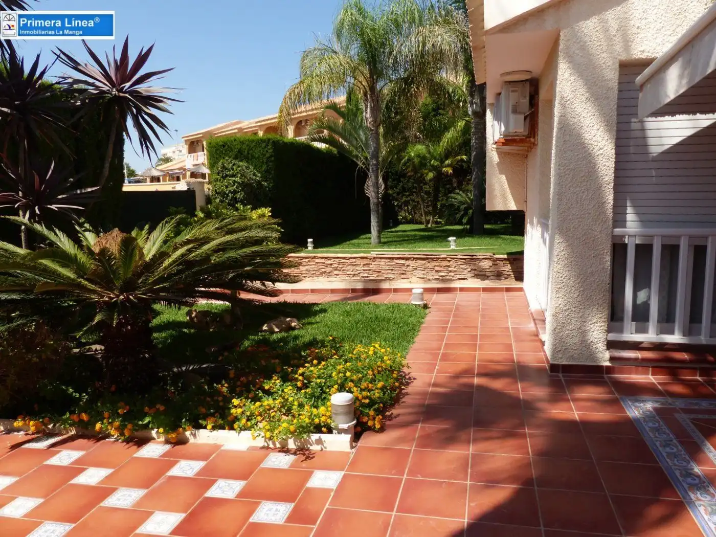 Jardín de Casa o chalet en venta en La Manga del Mar Menor con Jardín privado, Terraza y Trastero