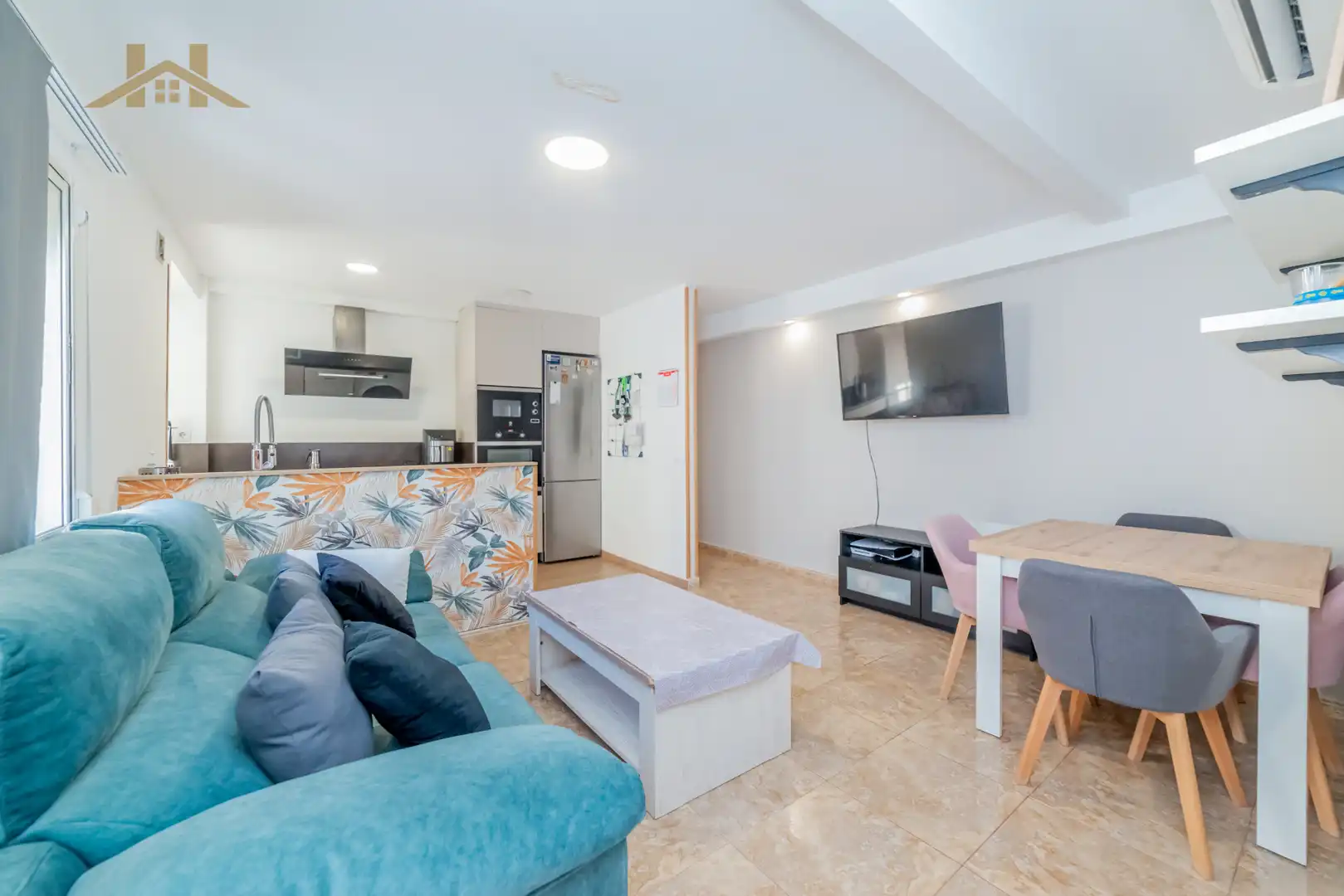 Sala de estar de Piso en venta en Getafe con Aire acondicionado, Calefacción y Terraza