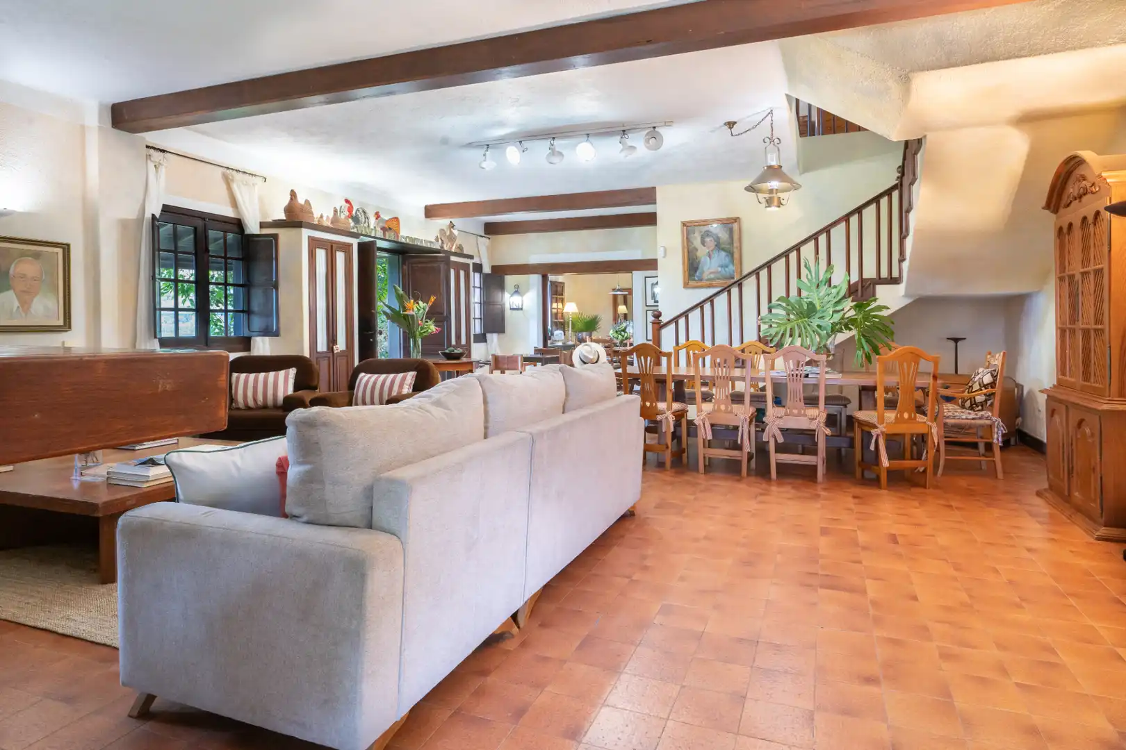 Sala de estar de Casa o chalet de alquiler en Tegueste con Jardín privado, Terraza y Amueblado